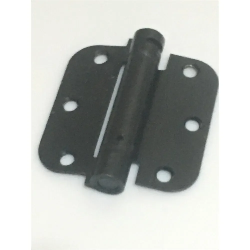 Self‑Closing Door Hinge 3.5” x 3.5” Oil Rubbed Bronze Single Piece Hardware